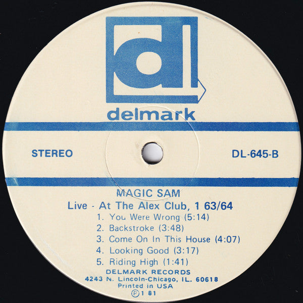 Magic Sam Live