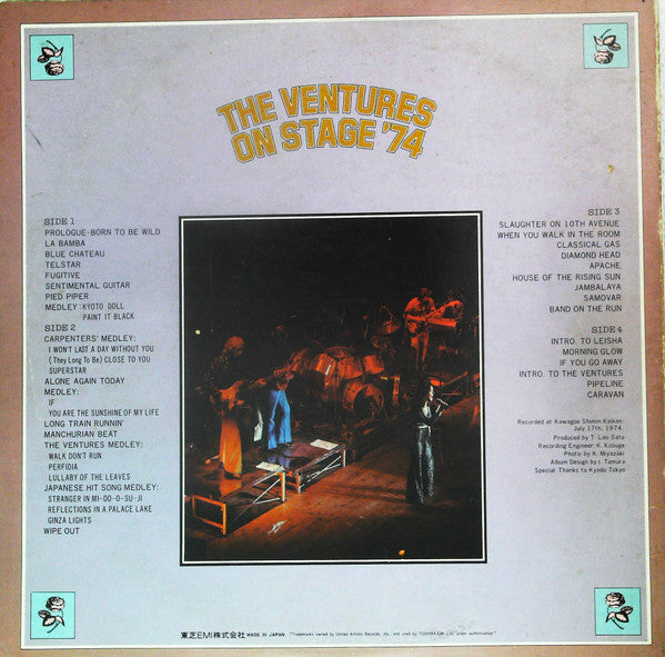 The Ventures On Stage '74