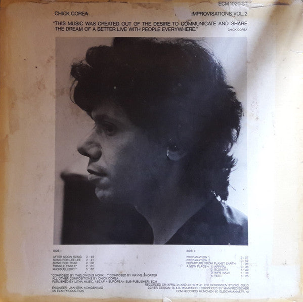 Release: Piano Improvisations Vol. 2-Vinyl-Germany-None-ECM 1020 ST-12884861