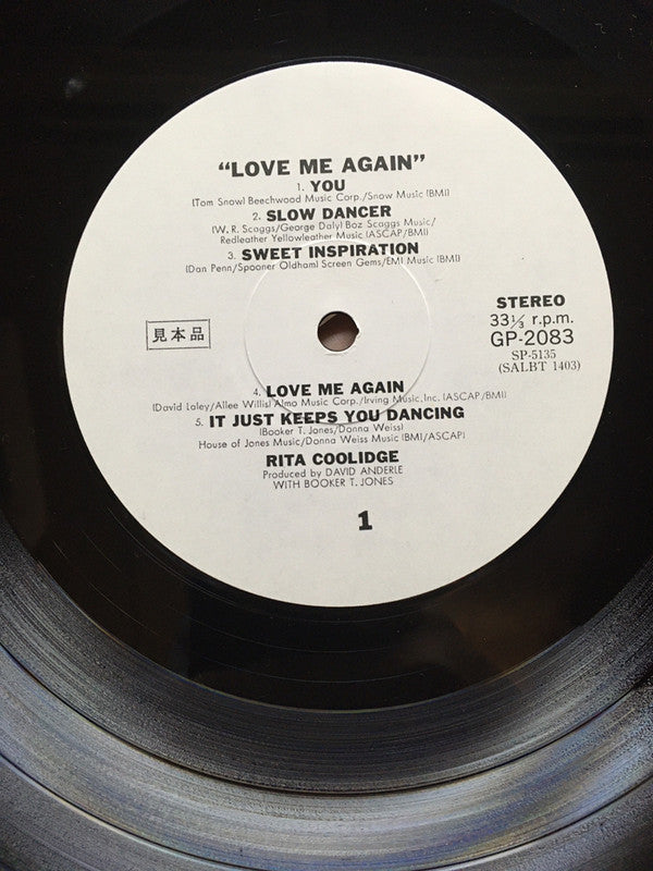 Release: Love Me Again-Vinyl-Japan-1978-GP-2083, SP 4699-15920224