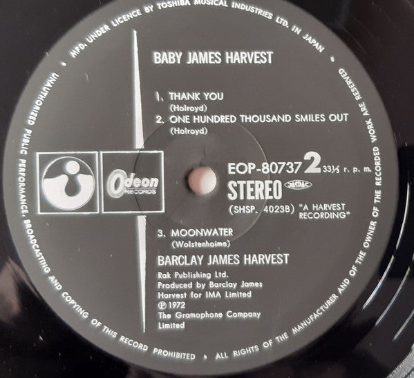 Baby James Harvest