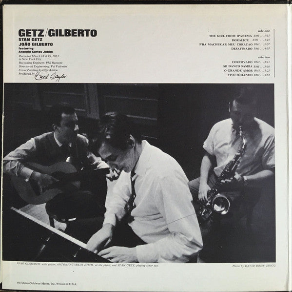 Master Release: Getz / Gilberto by Stan Getz