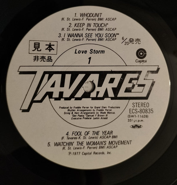 Release: Love Storm-Vinyl-Japan-1977-ECS-80835-22965926