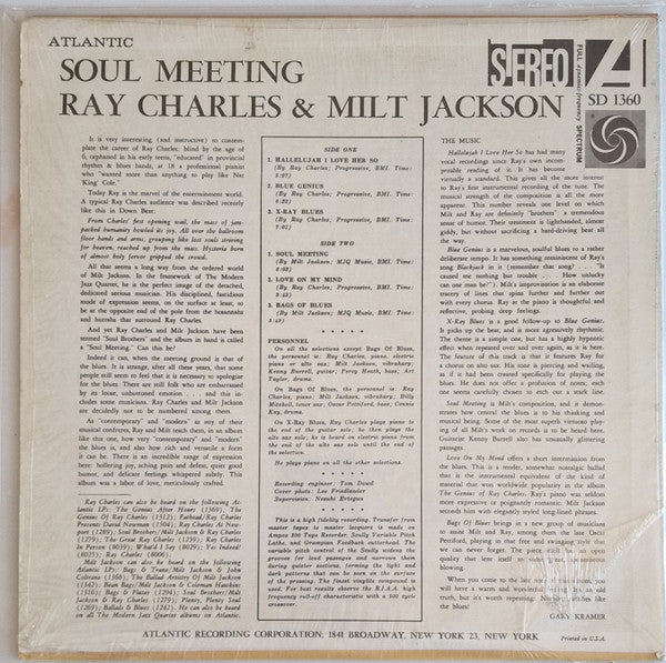 Release: Soul Meeting-Vinyl-US-None-SD 1360-23471939