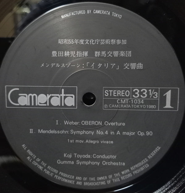 Weber "Oberon" & Mendelssohn "Italian"