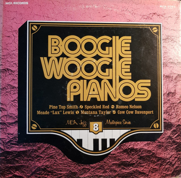 Release: Boogie Woogie Pianos-Vinyl-Japan-1981-MCA-3083-11780345