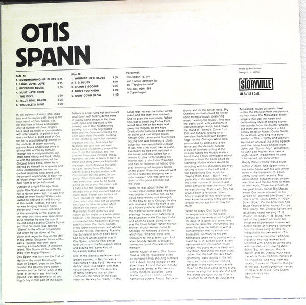 Master Release: Portrait In Blues Vol. 3 by Otis Spann