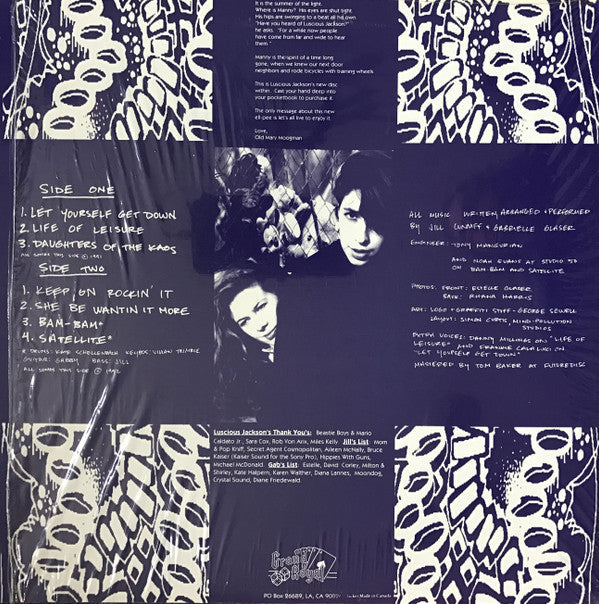 Master Release: In Search Of Manny by Luscious Jackson