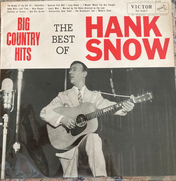 Master Release: The One And Only Hank Snow by Hank Snow