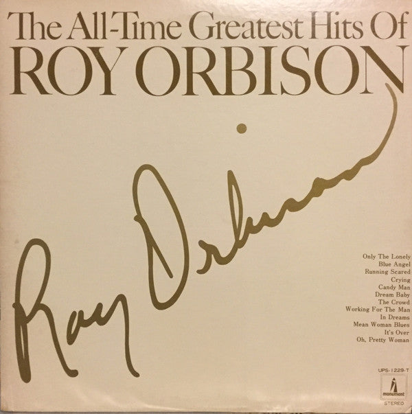 Release: The All-time Greatest Hits Of Roy Orbison-Vinyl-Japan-1973-UPS-1229-T-14147544