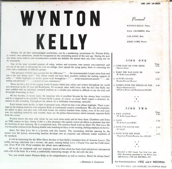 Wynton Kelly!