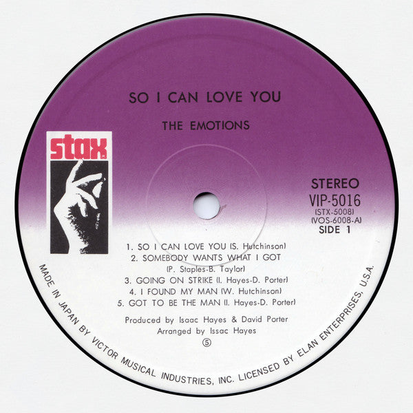 So I Can Love You