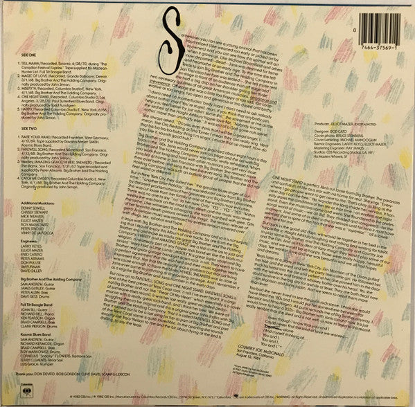 Release: Farewell Song-Vinyl-US-1991-PC 37569-11200153