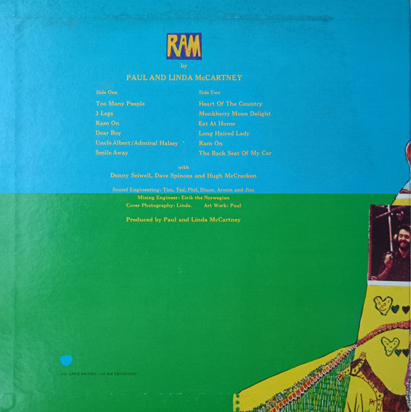 Release: Ram-Vinyl-Japan-1973-AP-80283-28910614