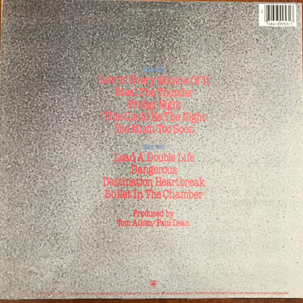 Release: Lovin' Every Minute Of It-Vinyl-US-1985-FC 39953-14062601