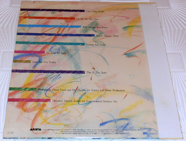 Release: Let Me Be The One-Vinyl-Japan-1984-25RS-237-11186749