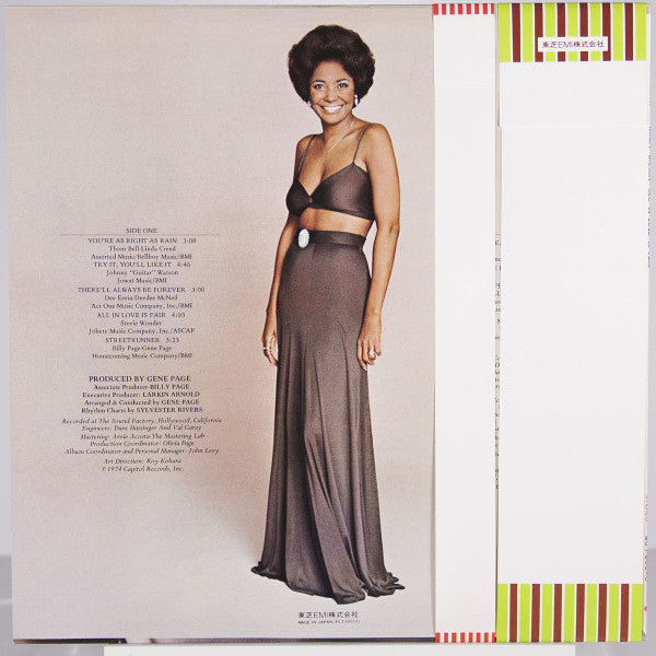 Release: All In Love Is Fair-Vinyl-Japan-1974-ECJ-80010-13485969