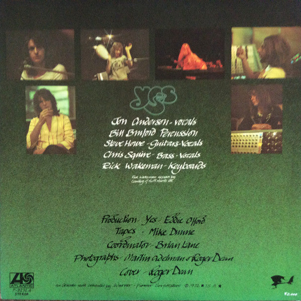 Release: Close To The Edge-Vinyl-Japan-1972-P-8274A-19748527