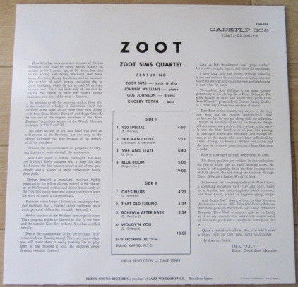 Release: Zoot-Vinyl-Spain-1988-FSR-664, LP-608-10324201