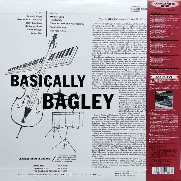 Release: Basically Bagley-Vinyl-Japan-1993-MVJJ-30017-11881359