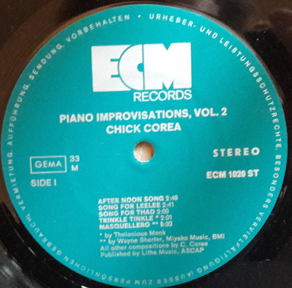 Piano Improvisations Vol. 2