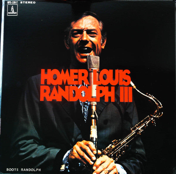 Master Release: Homer Louis Randolph, III by Boots Randolph
