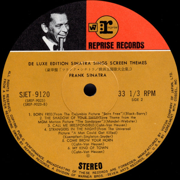 Sinatra Sings Screen Themes - Deluxe Edition