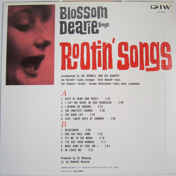 Release: Sings Rootin' Songs-Vinyl-Japan-1986-DIW-25005-26089345