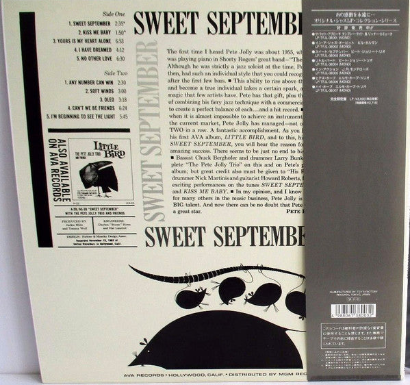 Release: Sweet September-Vinyl-Japan-1991-TFJL-38003, TFJL-38003-10814362