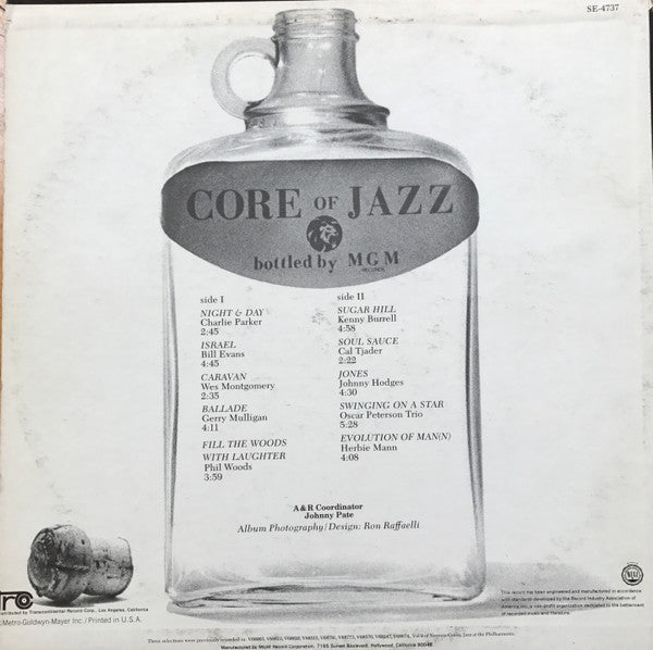 Release: Core Of Jazz-Vinyl-US-1970-SE-4737-10854599