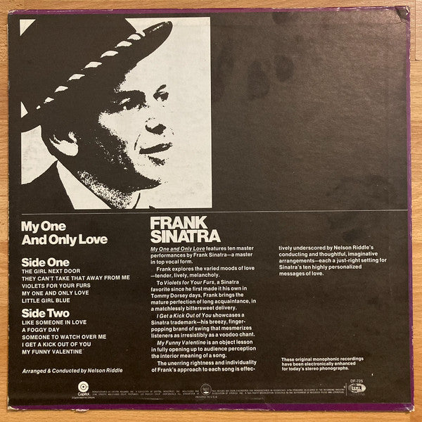 Master Release: Songs For Young Lovers by Frank Sinatra