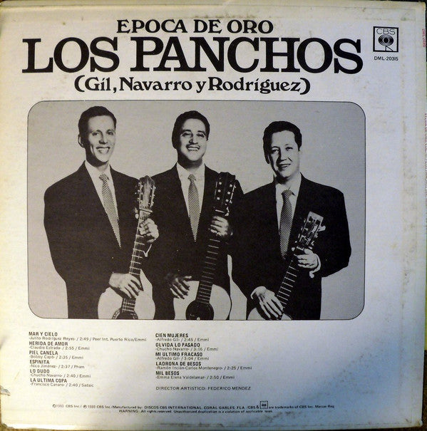Master Release: Epoca De Oro Vol. III by Trio Los Panchos