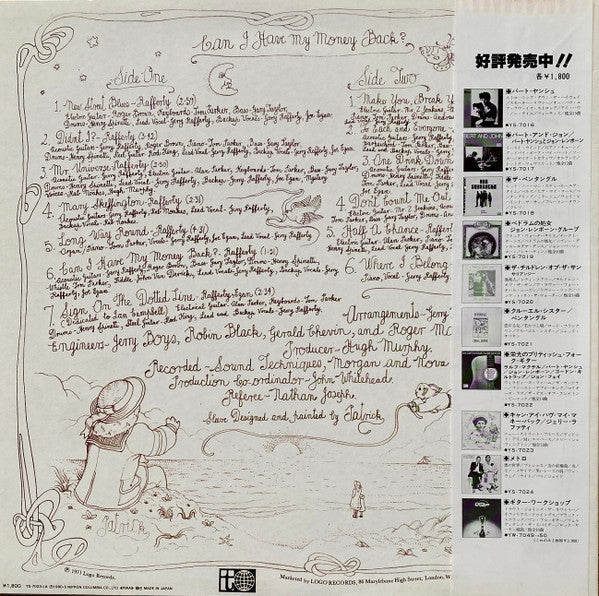 Release: Can I Have My Money Back?-Vinyl-Japan-1980-YS-7023-LA-20916472