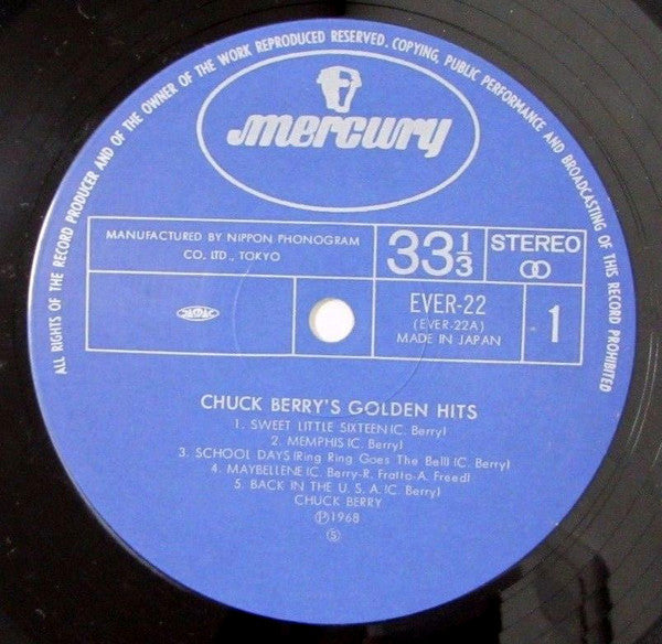 Master Release: Chuck Berry's Golden Hits by Chuck Berry