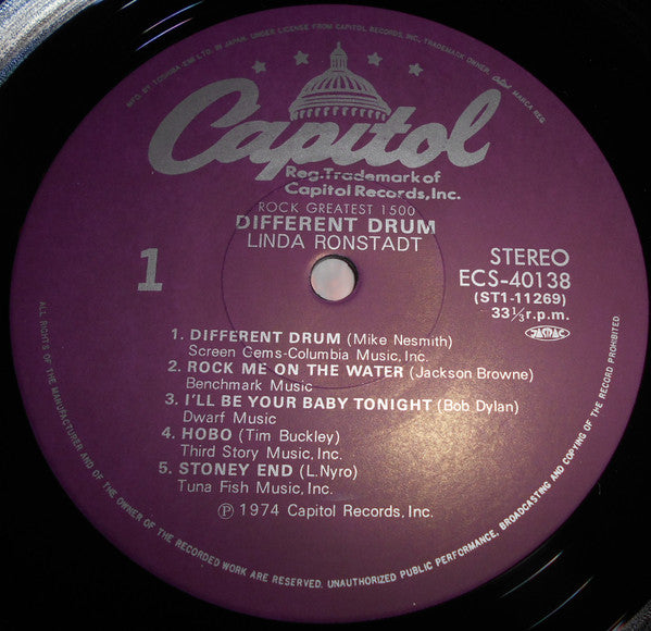 Master Release: Different Drum by Linda Ronstadt