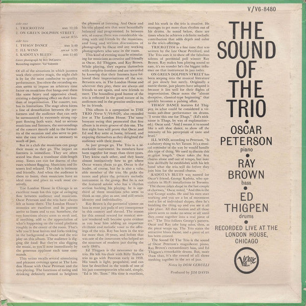 The Sound Of The Trio