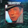 Yves Montand - Yves Montand's Greatest Hits (Vinyl, LP, Compilation, Club Edition, Stereo) Very Good Plus (VG+) / Very Good Plus (VG+)