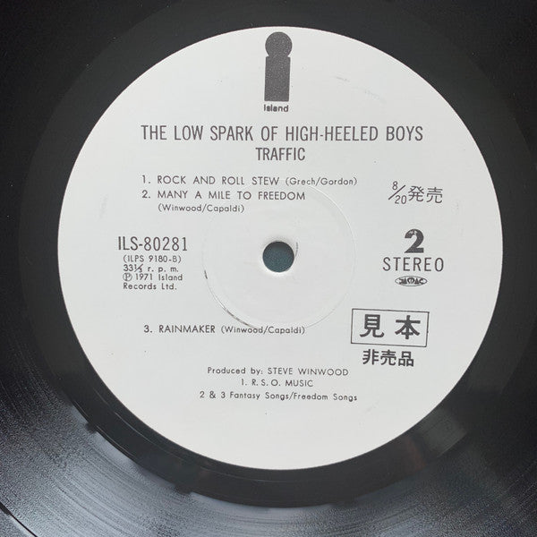 The Low Spark Of High Heeled Boys