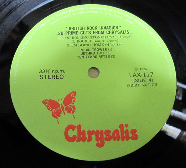 British Rock Invasion 20 Prime Cuts From Chrysalis
