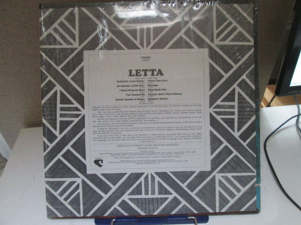 Master Release: Letta by Letta Mbulu