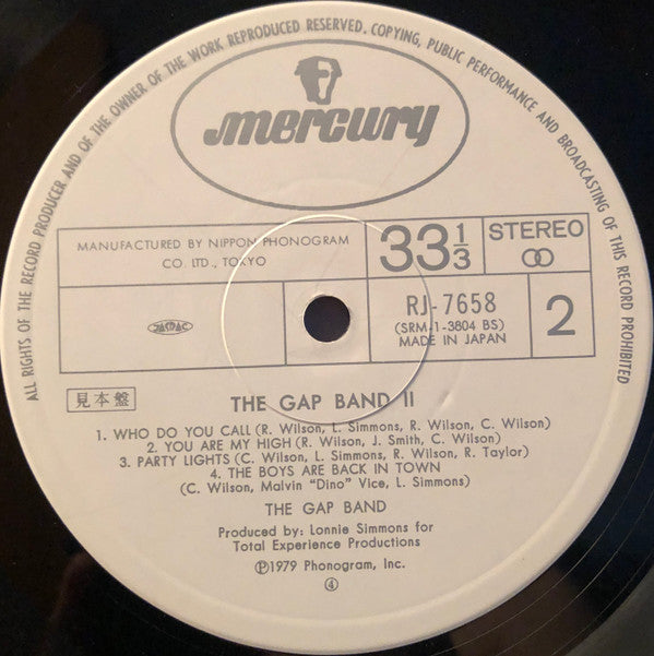 The Gap Band II