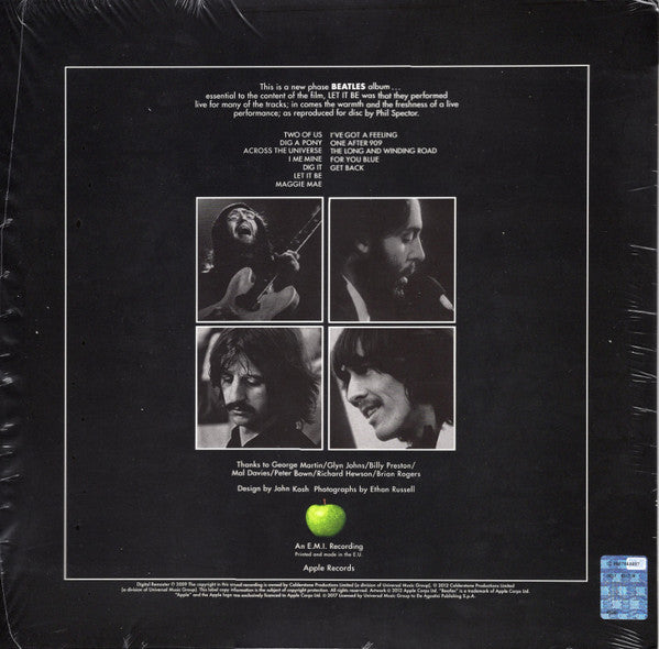 Release: Let It Be-Vinyl-UK & Ireland-2017-PCS 7096, 0094638247210-11092658