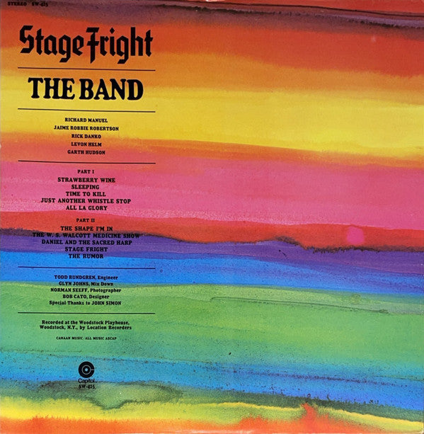 Release: Stage Fright-Vinyl-US-None-SW-425-20042302