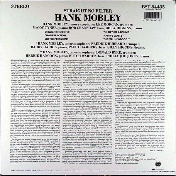 Master Release: Straight No Filter by Hank Mobley