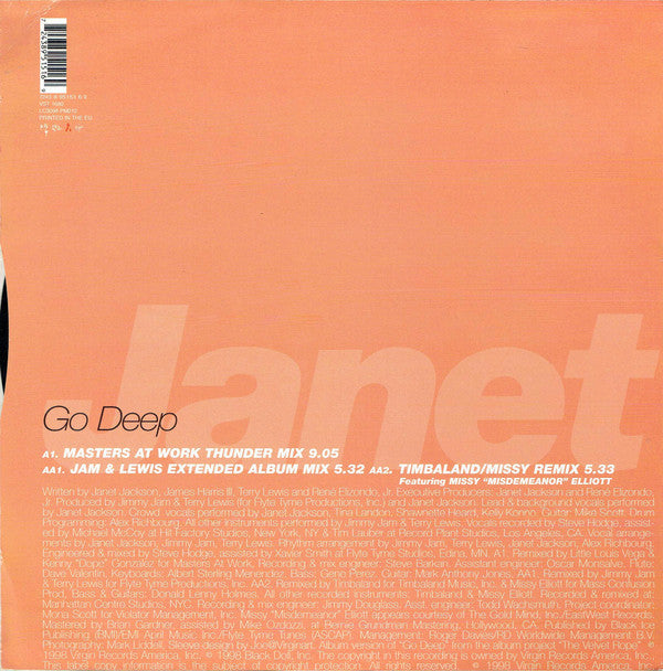 Master Release: Go Deep by Janet Jackson