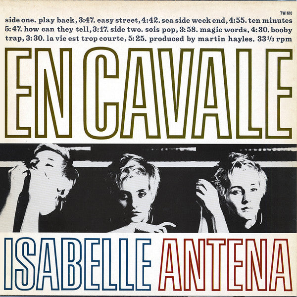 Release: En Cavale-Vinyl-Belgium-1986-TWI 610-29441