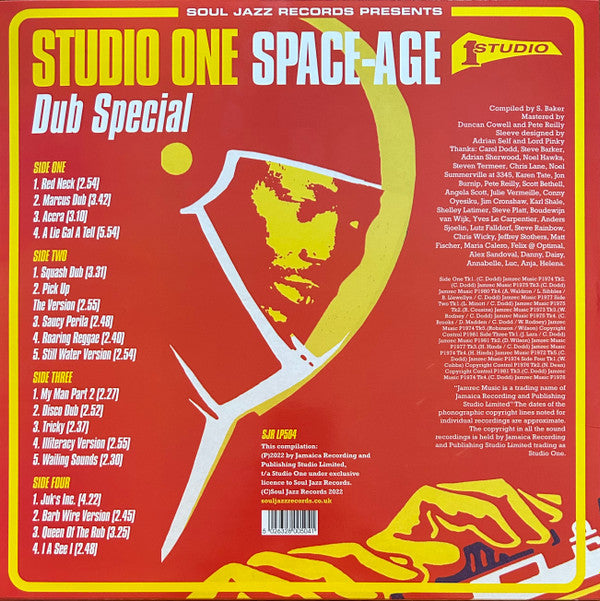 Release: Studio One Space Age Dub Special (Intergalactic Dub From 13 Brentford Road)-Vinyl-UK-2023-SJR LP504, SJR LP504-26448605