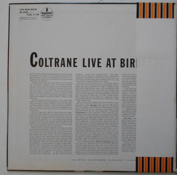 Live At Birdland