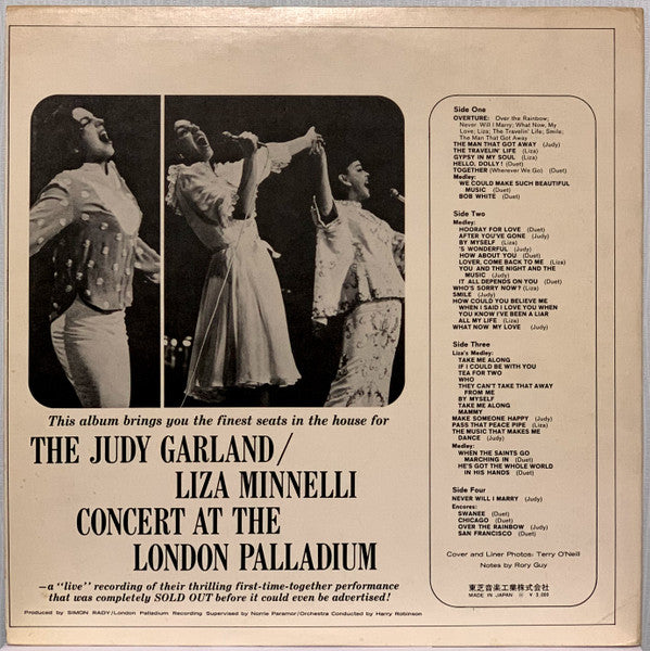Master Release: "Live" At The London Palladium by Judy Garland