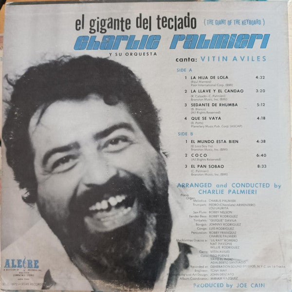 Master Release: El Gigante Del Teclado by Charlie Palmieri And His Orchestra